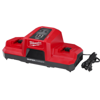 Milwaukee M18DBSC pikalaturi kahdelle akulle