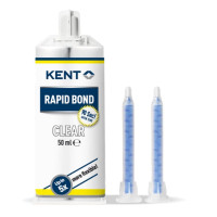 KENT Rapid Bond kirkas 1,5 min, 50 ml - 2K metakrylaattirakenneliima