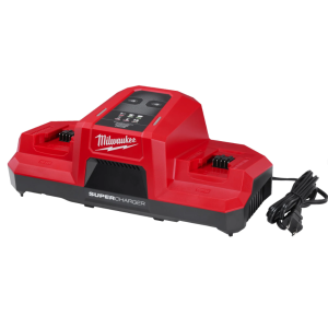 Milwaukee M18DBSC pikalaturi kahdelle akulle