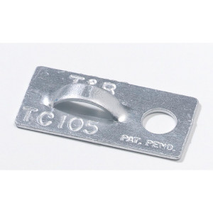 T&B Alumiinikiinnike  max 4,8 mm siteelle 100 kpl