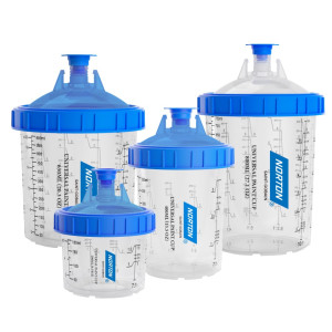 Norton Maalikuppi Universal 200-800 ml 125µm 50 kpl